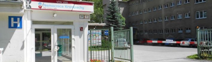 Krompachy: V nemocnici je 38 zamestnancov pozitívnych na COVID-19
