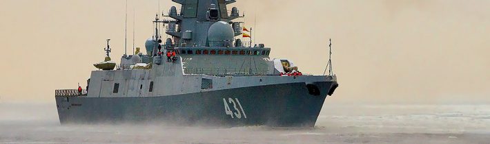 Ruská fregata „Admirál Kasatonov“ prešla cez Lamanšský prieliv