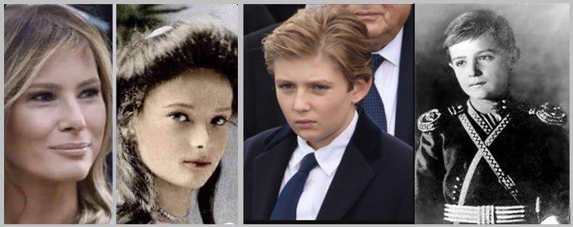 Le Portail du Grand Changement: Melania Trump est descendante de la Famille  Romanov !