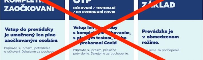 MIMORIADNA SPRÁVA! KONIEC COVID PASOV A REŽIMU OP/OTP NA SLOVENSKU ROZHODNUTÍM ÚSTAVNÉHO SÚDU!!!