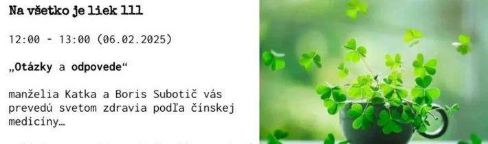 Na všetko je liek 111