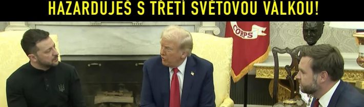 Trump s Vancem si v Oválné pracovně šokujícím způsobem podali Zelenského | české titulky #trump