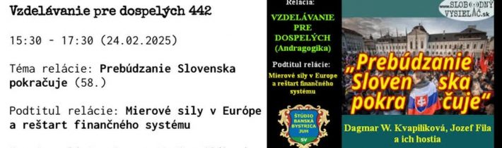 Vzdelávanie pre dospelých 442