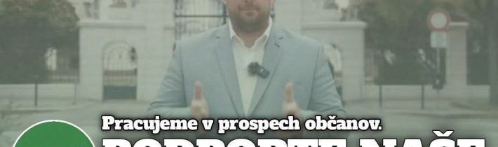 Miro Heredoš komentuje –  BUĎTE S NAMI, PRIATELIAPriatelia a podporovatelia,ako denne vidíte, naše OZ…