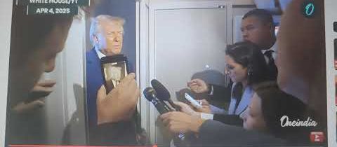 Krvavá lázeň na trzích v USA po představení Trumpova „celního žebříčku“; americký prezident…