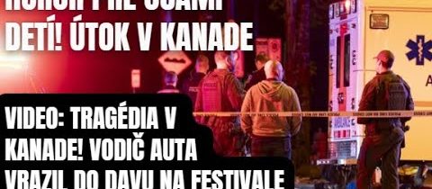 VIDEO: Horor pre očami detí! ÚTOK v Kanade otriasol svetom! Muža sa podarilo ..