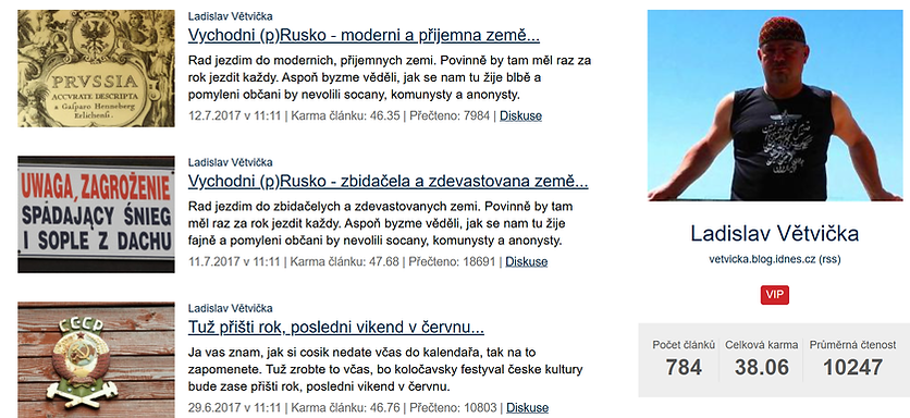 Zlate časy blogu iFčil - karmy nad 45 a čtenost nad deset tisic - kaj su ty časy?