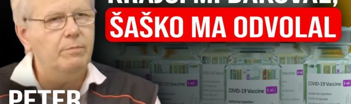 Krajči mi ďakoval, Šaško ma odvolal – Peter Lipták