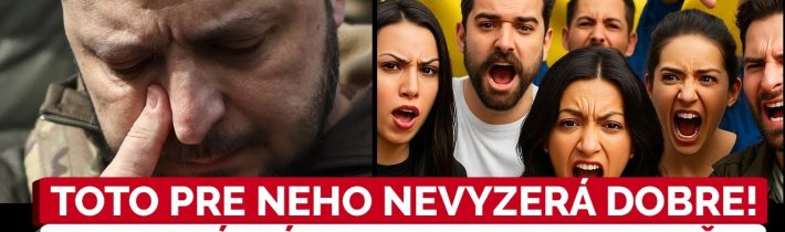 V Kyjeve to vrie. Nespokojnosť so Zelenským dosiahla REKORD. ČO bude ĎALEJ?