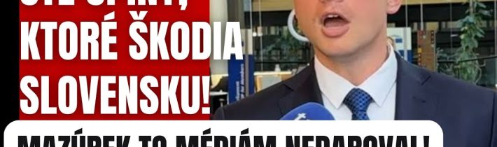 Mazúrek nestrpel klamstvá! Médiám vystavil tvrdé zrkadlo #politika #fico #slovensko #fico #smersd