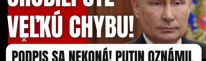 Podpis sa nekoná! Putin oznámil správu, ktorá Zelenského prekvapila #politika #fico #slovensko #smer