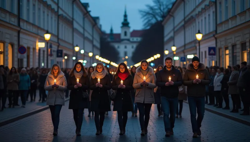 Skúsme  všetci vyjsť do ulíc so sviečkou v ruke, potichu ignorovať všetkých politikov.  Bude to v záujme záchrany slovenského národného dedičstva, slovenského jazyka pre našich vnukov, národnej a  kultúrnej identity, zachovania histórie aj budúcnosti Slovenska.  Slovensko má dostatočne veľa slušných ľudí, ktorí budú vedieť správne riadiť a viesť tento štát.