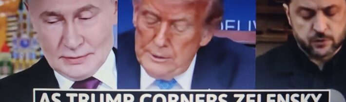 Putinovi muži smetli super-zbraně a vtrhli do kyjevské obrany; Trump tlačí Zelenského ke kapitulaci.