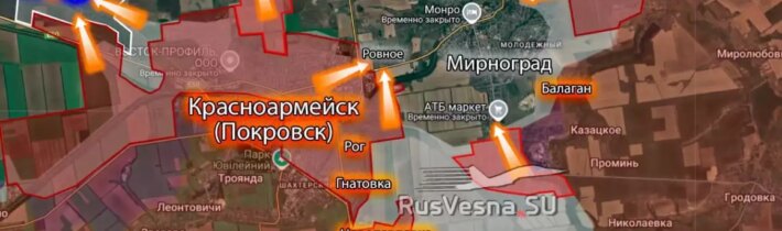 Ruská armáda čistí kotol v Myrnohrade, kde uviazli stovky bojovníkov ukrajinských ozbrojených síl