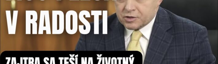 Fico plesá ako mladý chlapec. KONEČNE! Prišiel ten moment po mizérií