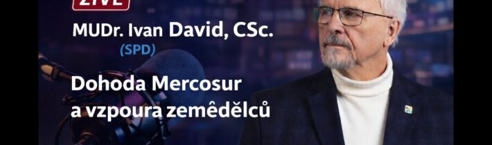19:00 – Studio Berlín – ŽIVĚ – MUDr. Ivan David, Csc (SPD)