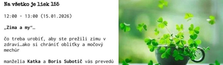 Na všetko je liek 155