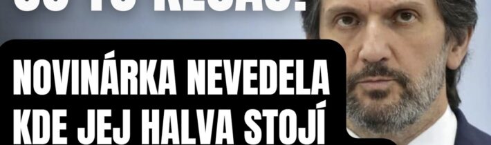 Čo to kecáš? Novinárka nevedela kde jej hlava stojí, keď Kaliňák prehovoril