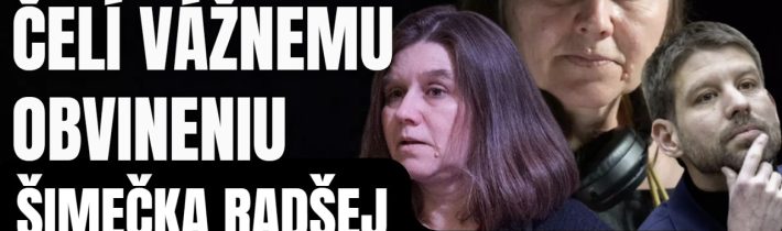 Šimečková čelí vážnemu obvineniu. ŠImečka radšej mlčí. Prasa špinavé peniaze? Áno alebo nie?