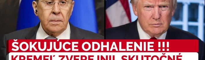 Lavrov odhalil skutočný dôvod prečo Trump a Izrael spustili operáciu v Iráne