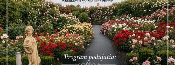 Neďaleko Košíc, v dedinke Nižná Myšľa, nájdete oázu krásy, pokoja, farieb a vôn…