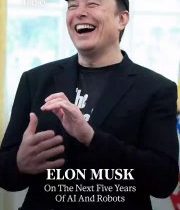 ČO SA STANE O PÄŤ ROKOV?Pýtali sa Elona Muska. Takže o päť rokov? Povedzme rok 2…