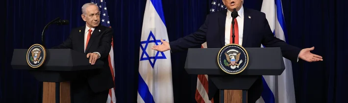 Axios: Trump sa pohádal s Netanjahuom kvôli Iránu