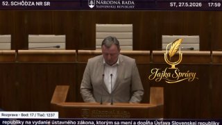 Toto si tu len odložím  Som zvedavá, koľko poslancov bude hlasovať za to, aby ľu…