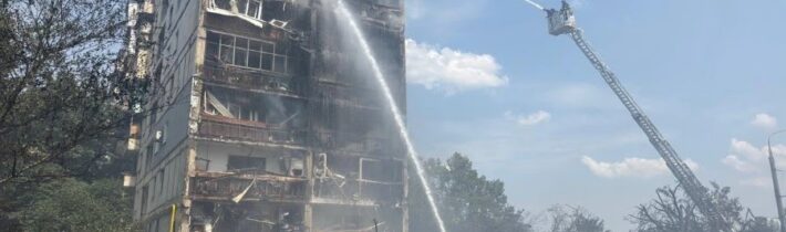 Rusko v noci na dnes zaútočilo balistickými raketami na Kyjev