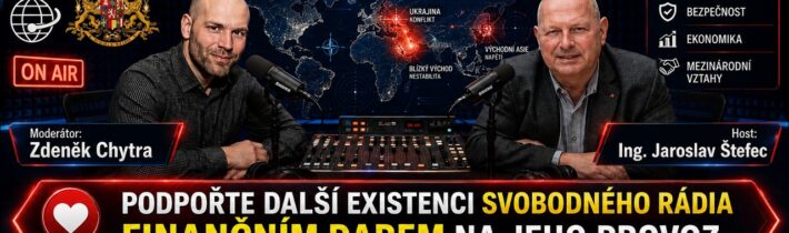 19:00 – Studio Berlín – ŽIVĚ – Ing. Jaroslav Štefec