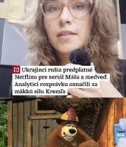 Ruská rozprávka Máša a Medveď je veľký problém pre ľudí z UkrajinyT.me/slovensky…