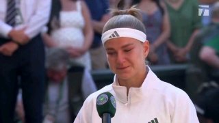 Karolína Muchová po včerajšom českom finále vo Wimbledone:https://t.me/tajm_sk/2…