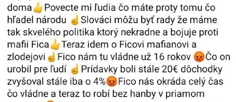 Od vás  Paralelný svet podporovateľa a voliča Igora Matoviča….