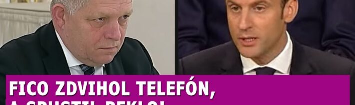 Fico zdvihol telefón a rozpútal PEKLO, Francúzov to vyšlo draho