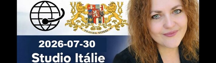 2026-07-30 – Studio Itálie – Zpravodajské okénko ze Slovenska
