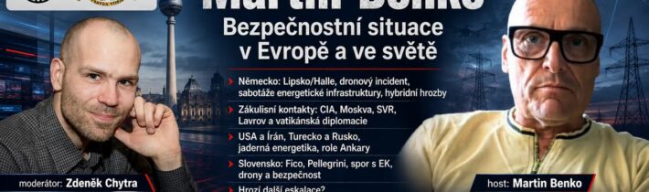 AUDIO – 2026-09-02 – Studio Berlín – Martin Benko – Bezpečnostní situace v Evropě a ve světě