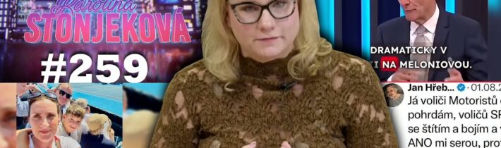 STAN burcuje k revoluci, ČT touží být zničena a Kim Čong Pavel je hrdina | Karolina Stonjeková #259