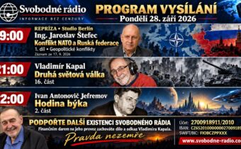 9:00 – REPRÍZA – 2026-09-17 – Studio Berlín – Ing. Jaroslav Štefec –