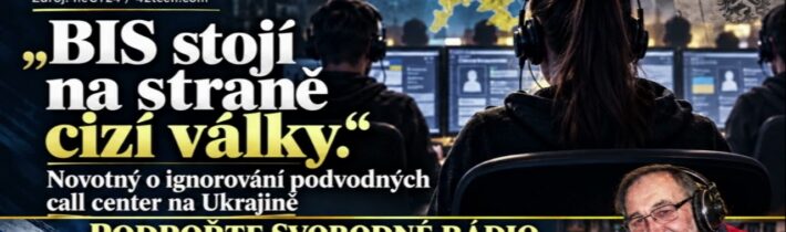 ¨2026-09-30 – Studio Kladno – Zdroj: neČT24 / 42tcen.com – BIS stojí na straně cizí války.