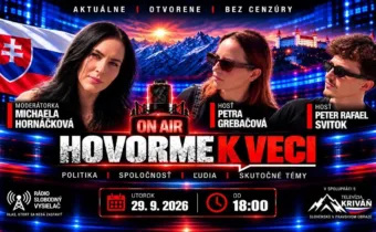 Hovorme k veci 04 Petra Grebáčová a Peter Rafael Svitok