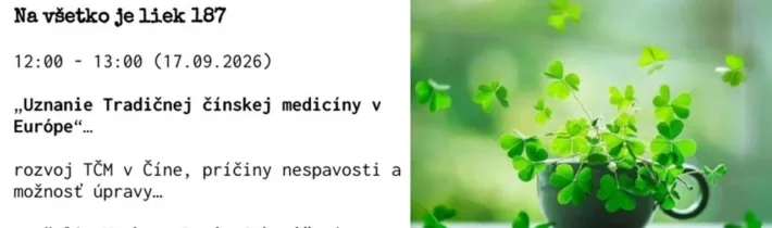 Na všetko je liek 187