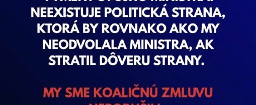 No, čo dodať SNS malá chápať, že mandát dostala od ľudí a išla proti tomu, čo ľu…