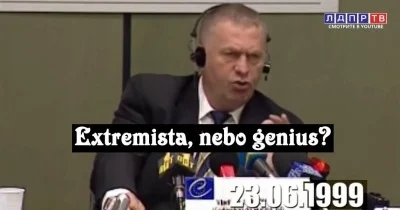 Žirinovský nám byl vnucován jako extremista a cvok: po 27 létech by měl dostat vyznamenání!
