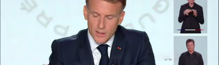Macron: CIA nevarovala Francúzsko pred možnými útokmi ruských dronov
