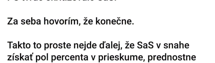 ..ten pocit keď Galko odsudzuje trieštenie opozície a zároveň ju svojimi múdrosť… / Fľuska post 2026-09-06 19:00:17
