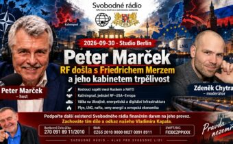 2026-09-30-Studio Berlín –  Peter Marček – RF došla s Friedrichem Merzem a jeho kabinetem trpělivost