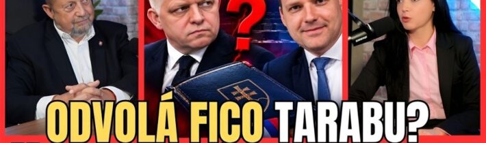 HARABIN: FICO NEMÔŽE STIAHNUŤ NÁVRH NA ODVOLANIE TARABU podľa Ústavy SR  | TVOTV