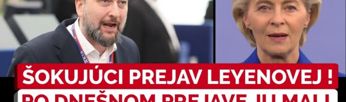 NAJabsurdnejší prejav všetkých čias. Blaha reaguje na Leyenovú v europarlamente #politika
