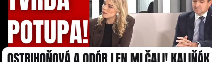 Napätie v štúdiu! Kaliňák zaskočil Ostrihoňovú aj Odóra – nevedeli, čo povedať #fico #politika