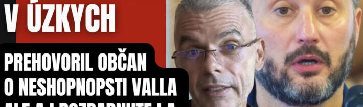 Neshopný Vallo zadĺžil a rozkopal Bratislavu. Nič nie je tak ako nám červéne denníčky servírujú